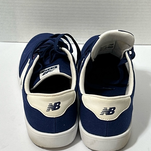 New Balance Navy and White CT15 Canvas Skate Shoes - Picture 7 of 9